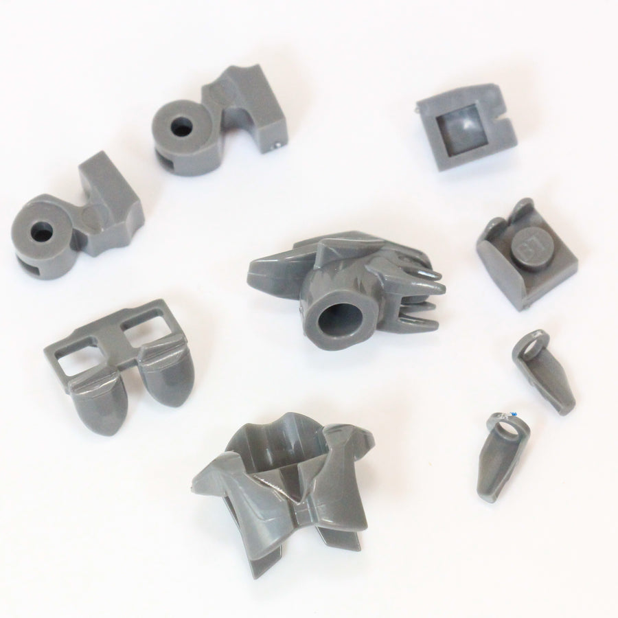 Alien Elite (Parts) – custom LEGO-compatible minifigure item by BrickTactical, alternate view