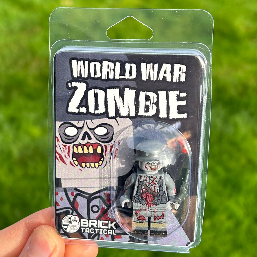 World War Zombie – custom LEGO-compatible minifigure item by BrickTactical, alternate view