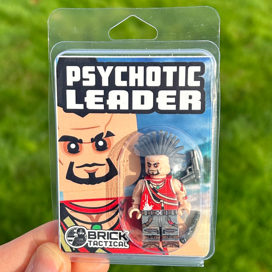 Psychotic Leader – custom LEGO-compatible minifigure item by BrickTactical, alternate view
