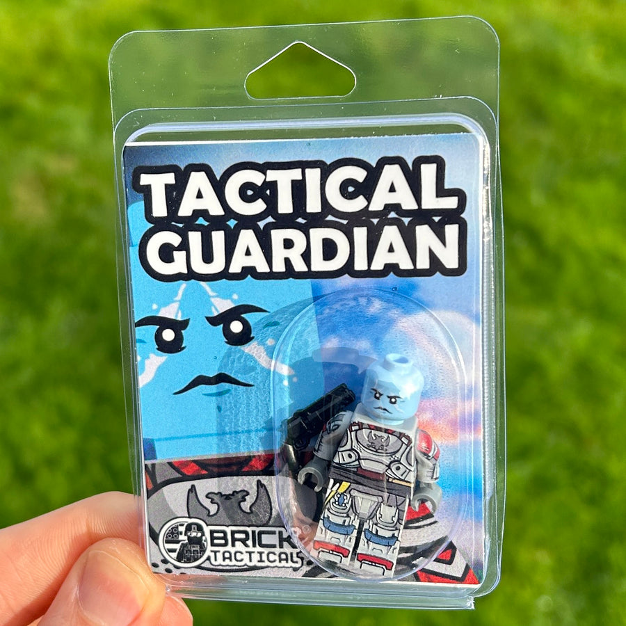 Tactical Guardian – custom LEGO-compatible minifigure item by BrickTactical, alternate view