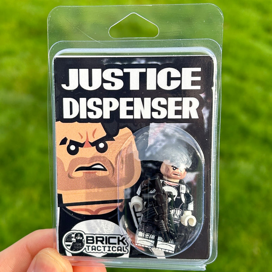 Justice Dispenser – custom LEGO-compatible minifigure item by BrickTactical, alternate view