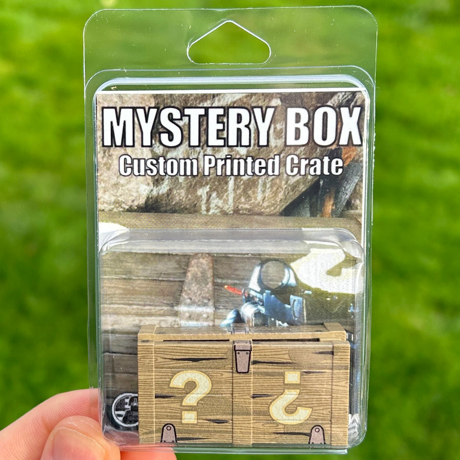 Mystery Crate (Classic Edition) – custom LEGO-compatible minifigure item by BrickTactical, alternate view