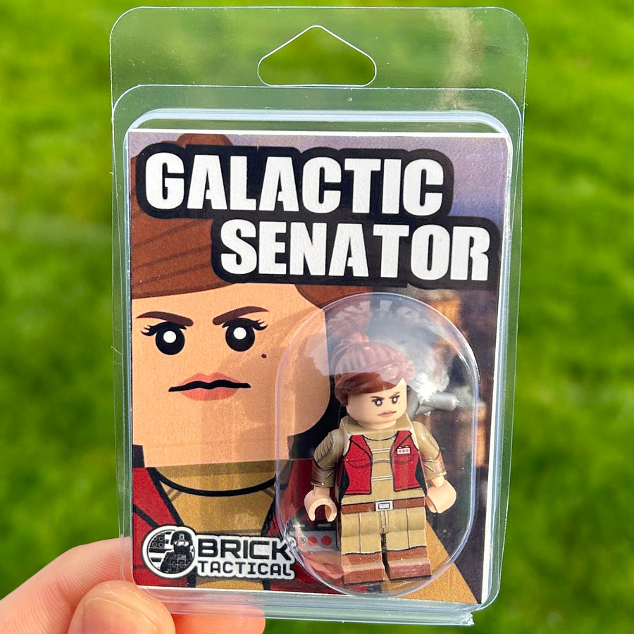 Galactic Senator – custom LEGO-compatible minifigure item by BrickTactical, alternate view