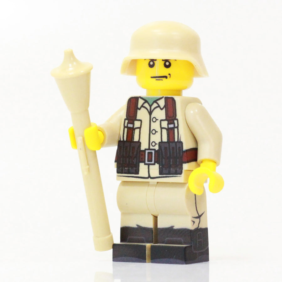 WW2 German Panzerfaust Gunner – custom LEGO-compatible minifigure item by BrickTactical