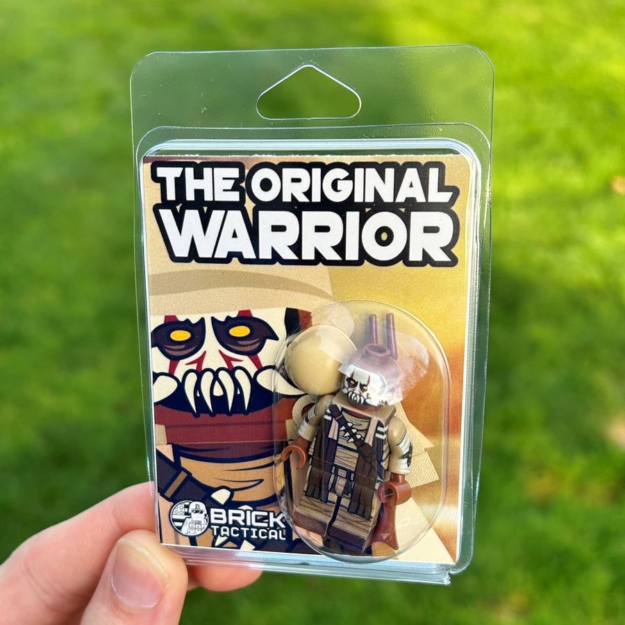 The Original Warrior – custom LEGO-compatible minifigure item by BrickTactical, alternate view