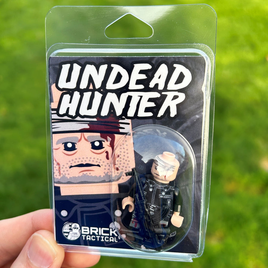 Undead Hunter – custom LEGO-compatible minifigure item by BrickTactical, alternate view