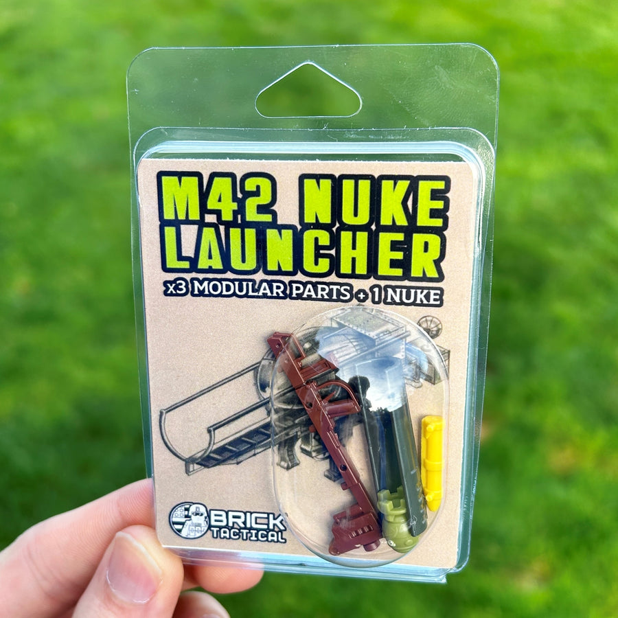 M42 Nuke Launcher – custom LEGO-compatible minifigure item by BrickTactical, alternate view