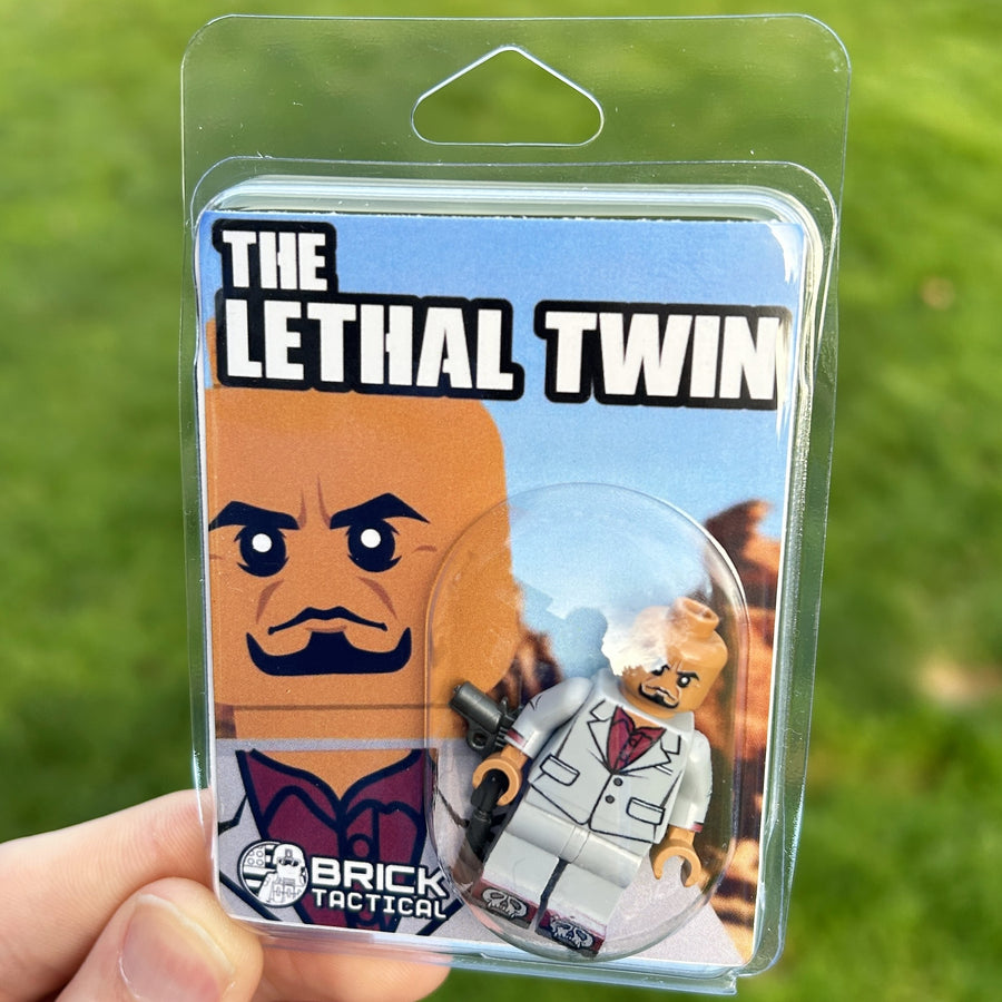 The Lethal Twin – custom LEGO-compatible minifigure item by BrickTactical, alternate view