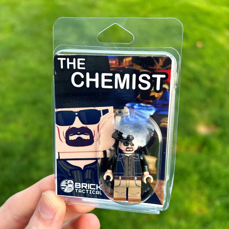 The Chemist – custom LEGO-compatible minifigure item by BrickTactical, alternate view