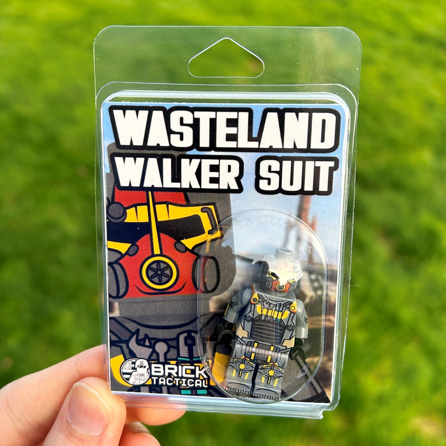 Wasteland Armor Suit – custom LEGO-compatible minifigure item by BrickTactical, alternate view