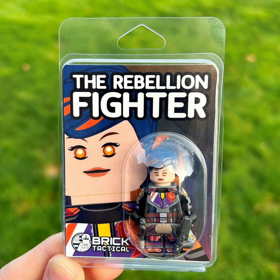The Rebellion Fighter – custom LEGO-compatible minifigure item by BrickTactical, alternate view