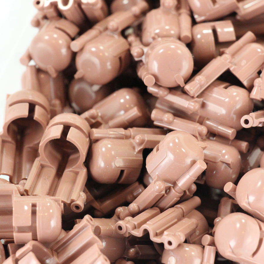 Classic Bounty Hunter Helmet – custom LEGO-compatible minifigure item by BrickTactical, alternate view