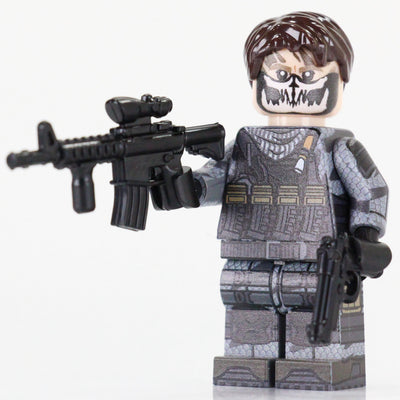 Tactical Sharpshooter – custom LEGO-compatible minifigure item by BrickTactical