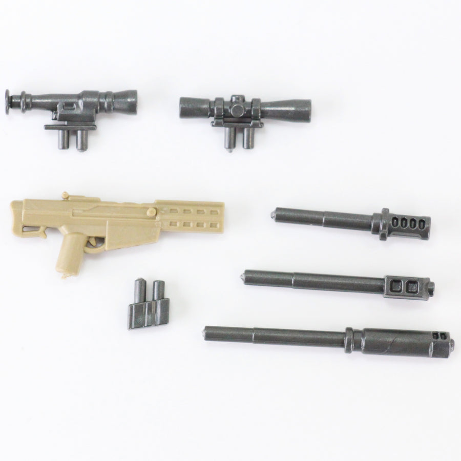 Modular .50 Cal Sniper Rifle – custom LEGO-compatible minifigure item by BrickTactical