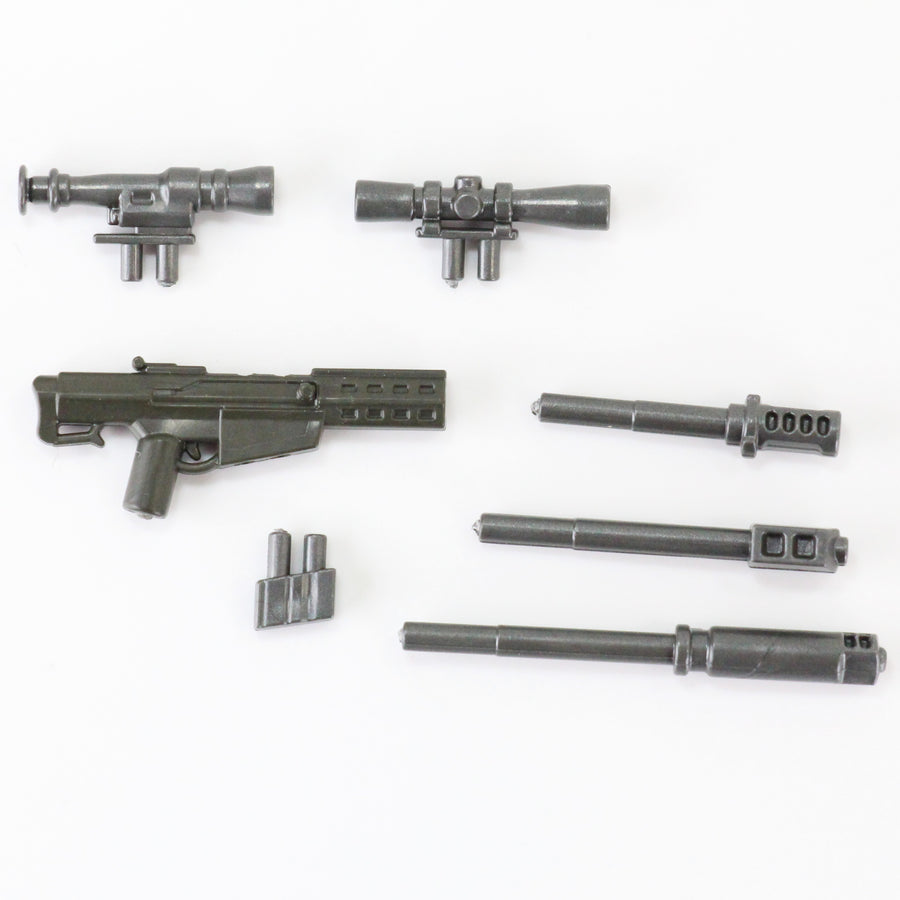 Modular .50 Cal Sniper Rifle – custom LEGO-compatible minifigure item by BrickTactical, alternate view