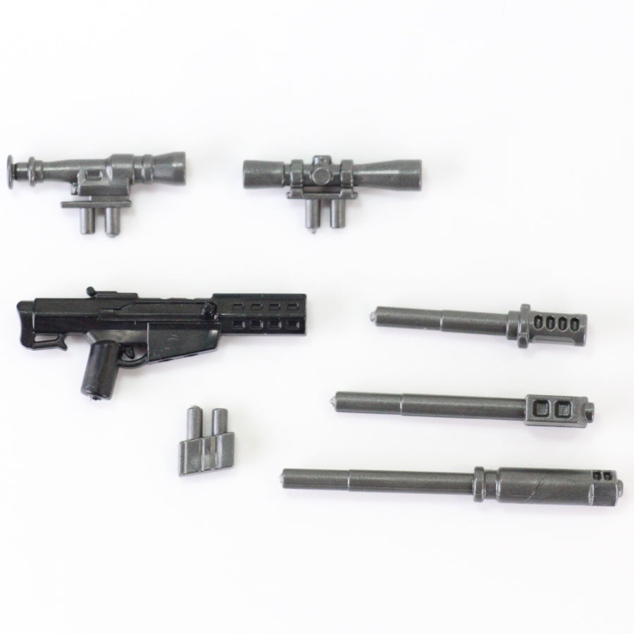 Modular .50 Cal Sniper Rifle – custom LEGO-compatible minifigure item by BrickTactical, alternate view