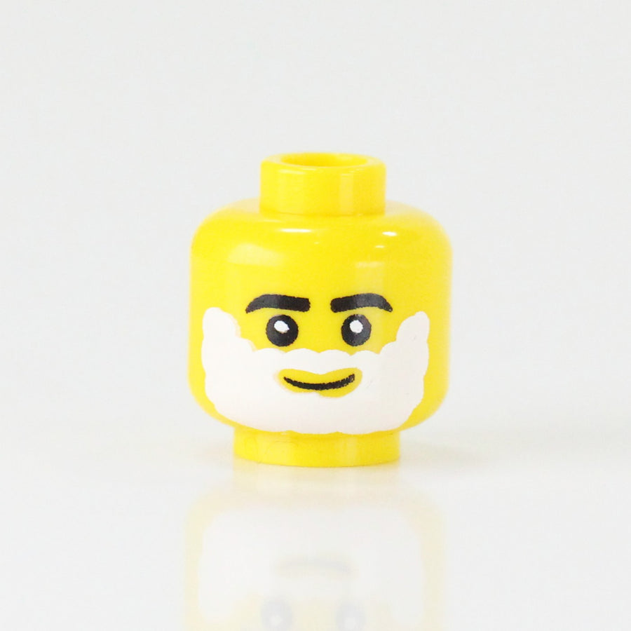 Shaving Cream head – custom LEGO-compatible minifigure item by BrickTactical