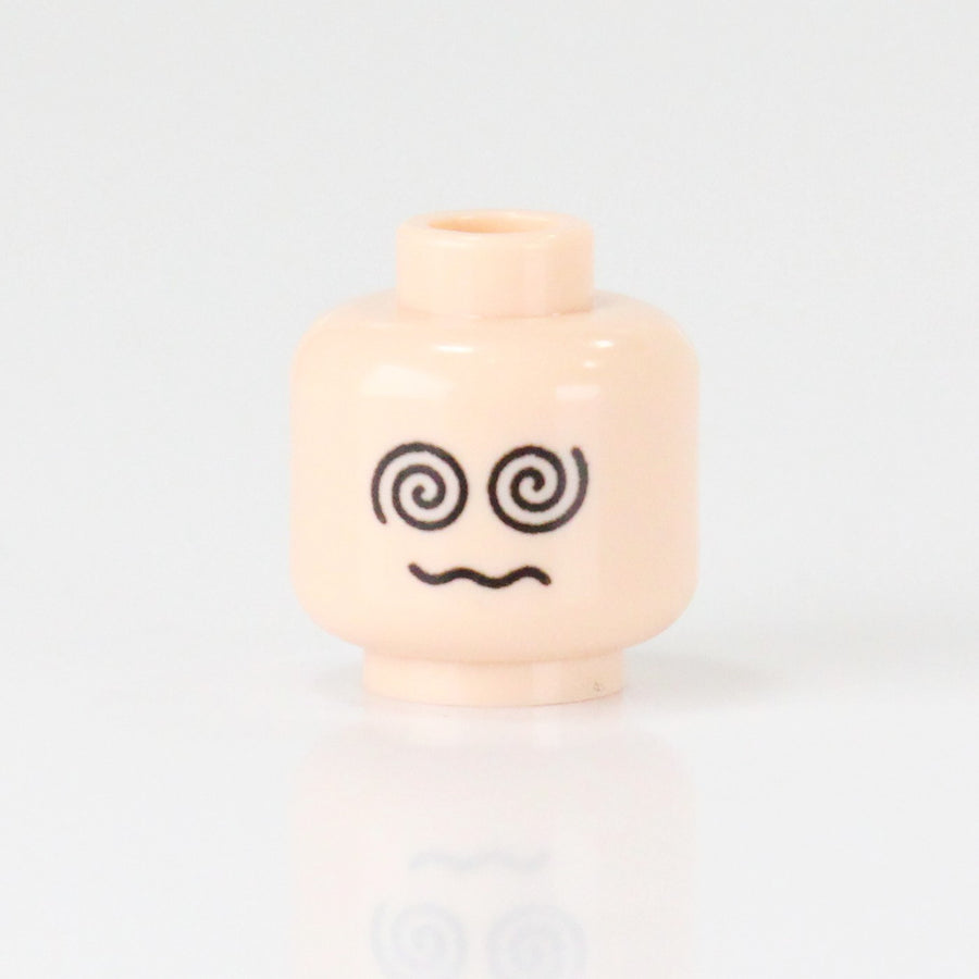Dizzy Head – custom LEGO-compatible minifigure item by BrickTactical, alternate view
