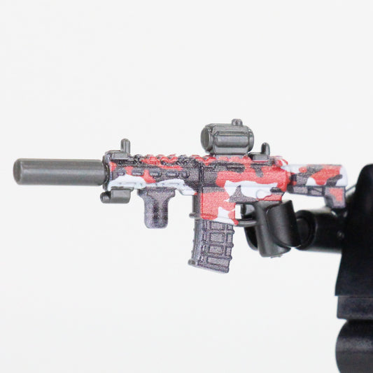 Red Camo Printed SBR