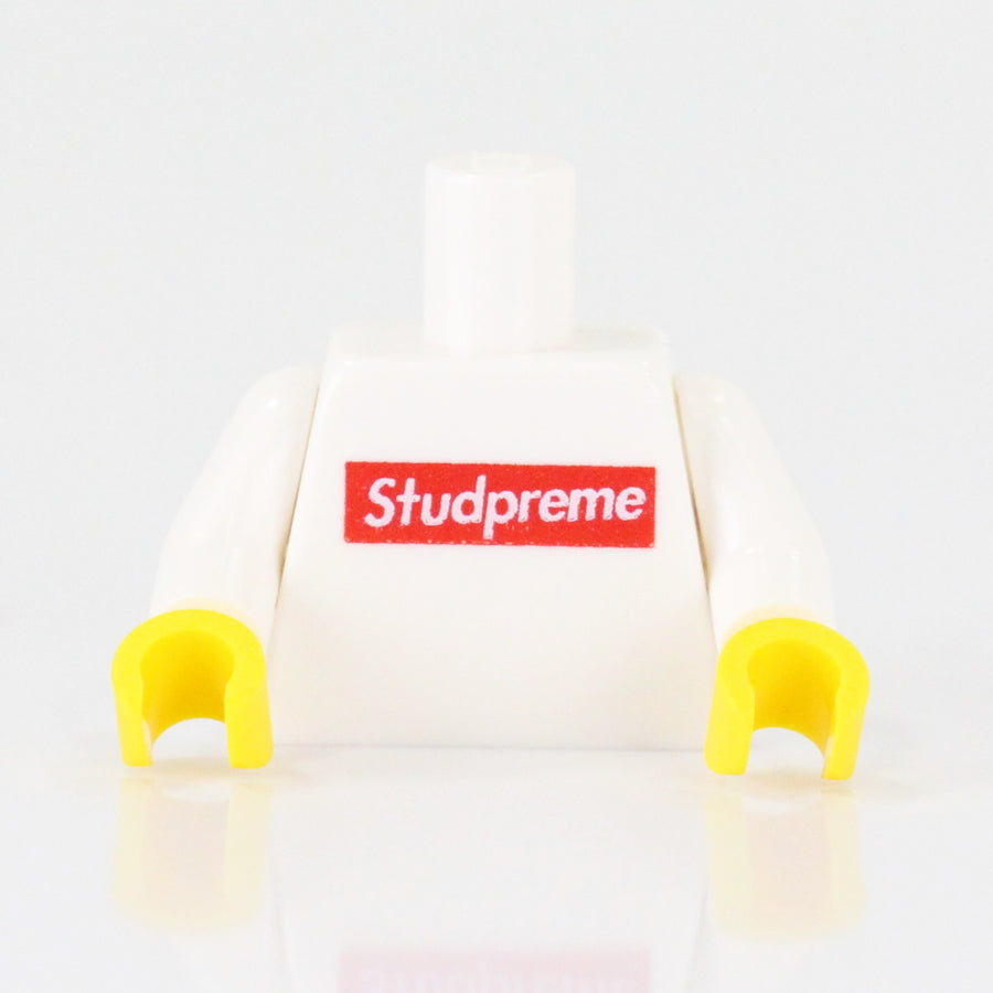 Studpreme Box Tee – custom LEGO-compatible minifigure item by BrickTactical