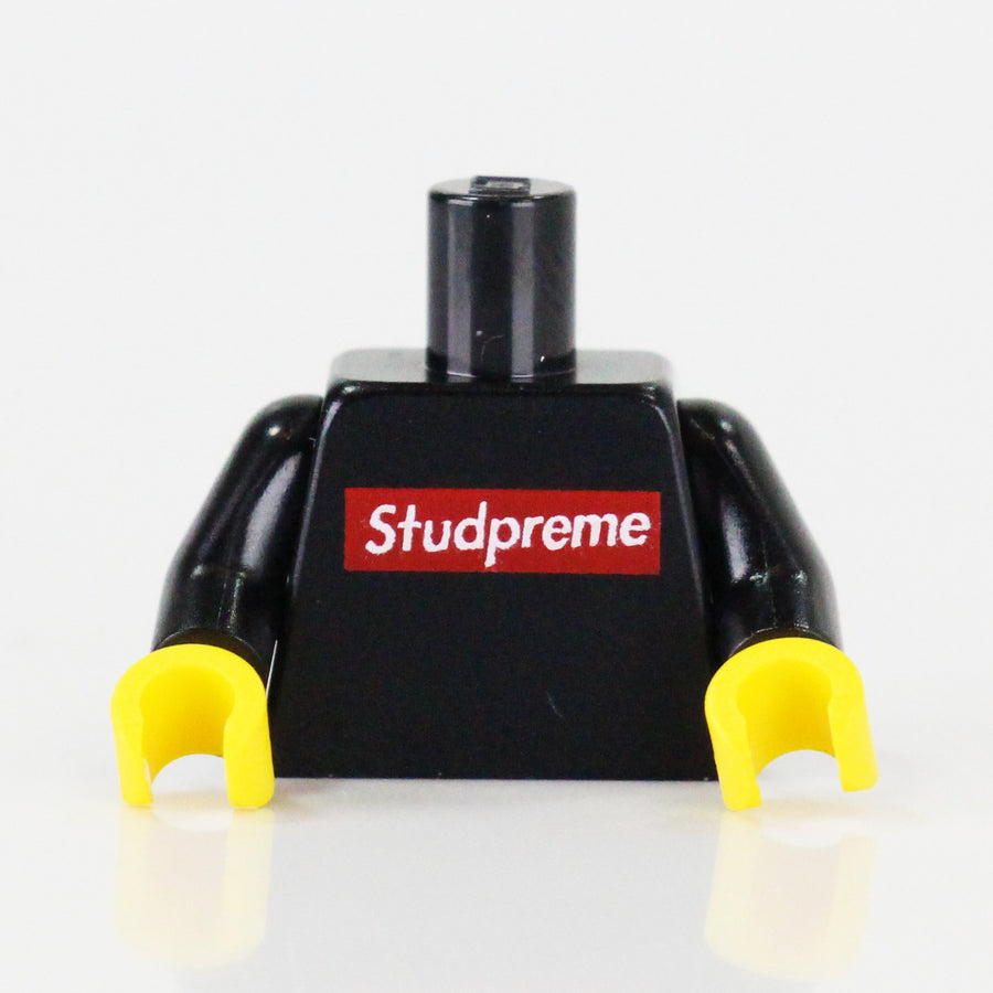 Studpreme Box Tee – custom LEGO-compatible minifigure item by BrickTactical, alternate view