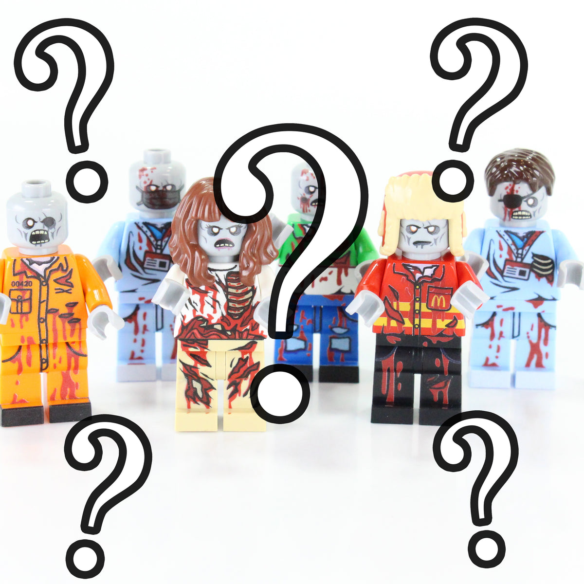 Random Zombie Minifig – BrickTactical