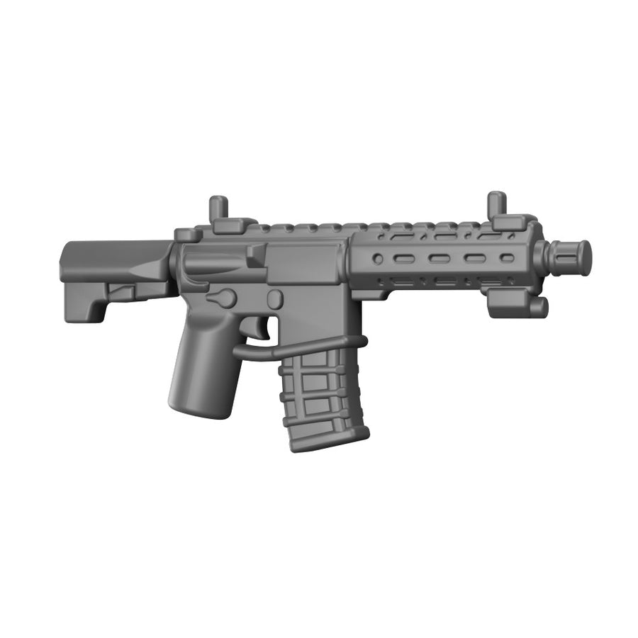 SBR Rifle – custom LEGO-compatible minifigure item by BrickTactical, alternate view