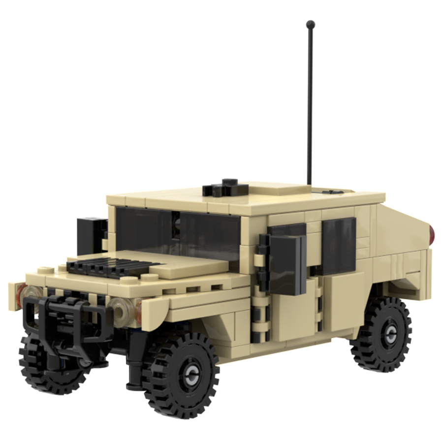 BT-HMVEE (Tan) – custom LEGO-compatible minifigure item by BrickTactical, alternate view