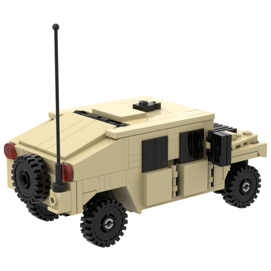 BT-HMVEE (Tan) – custom LEGO-compatible minifigure item by BrickTactical, alternate view