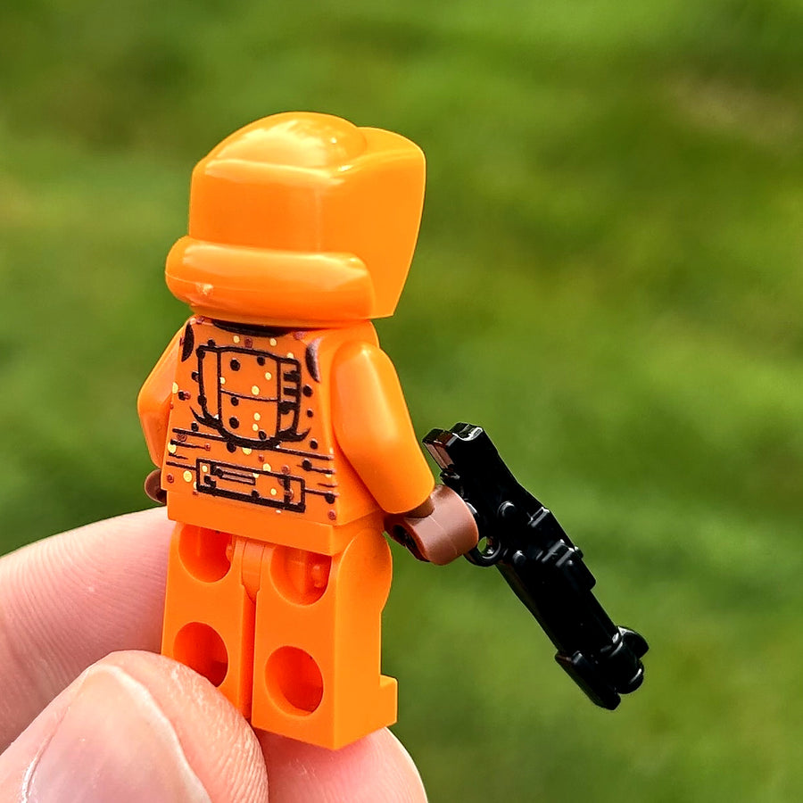 Peanut Butter Scout custom LEGO minifigure by BrickTactical, back view