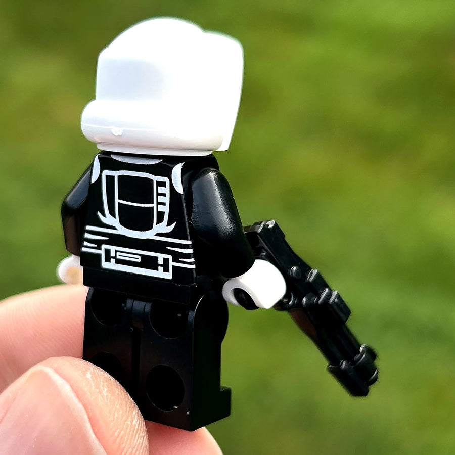 Skeleton Scout custom LEGO minifigure by BrickTactical, back view