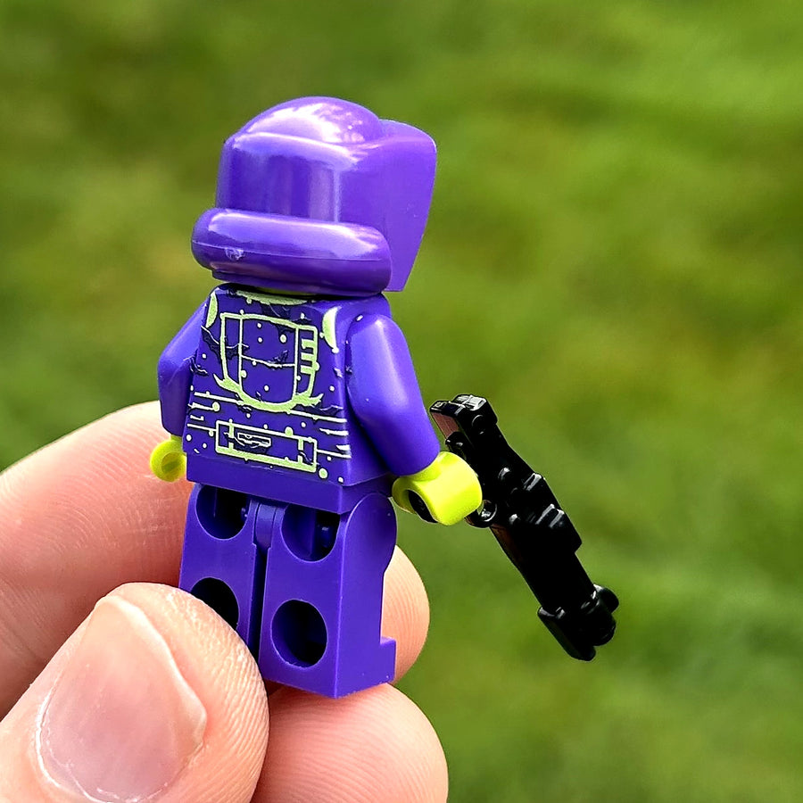 Witch Scout custom LEGO minifigure by BrickTactical, back view
