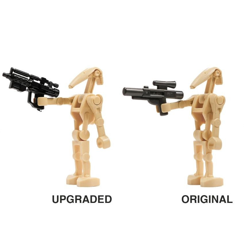 Droid Blaster (x10) – custom LEGO-compatible minifigure item by BrickTactical, alternate view