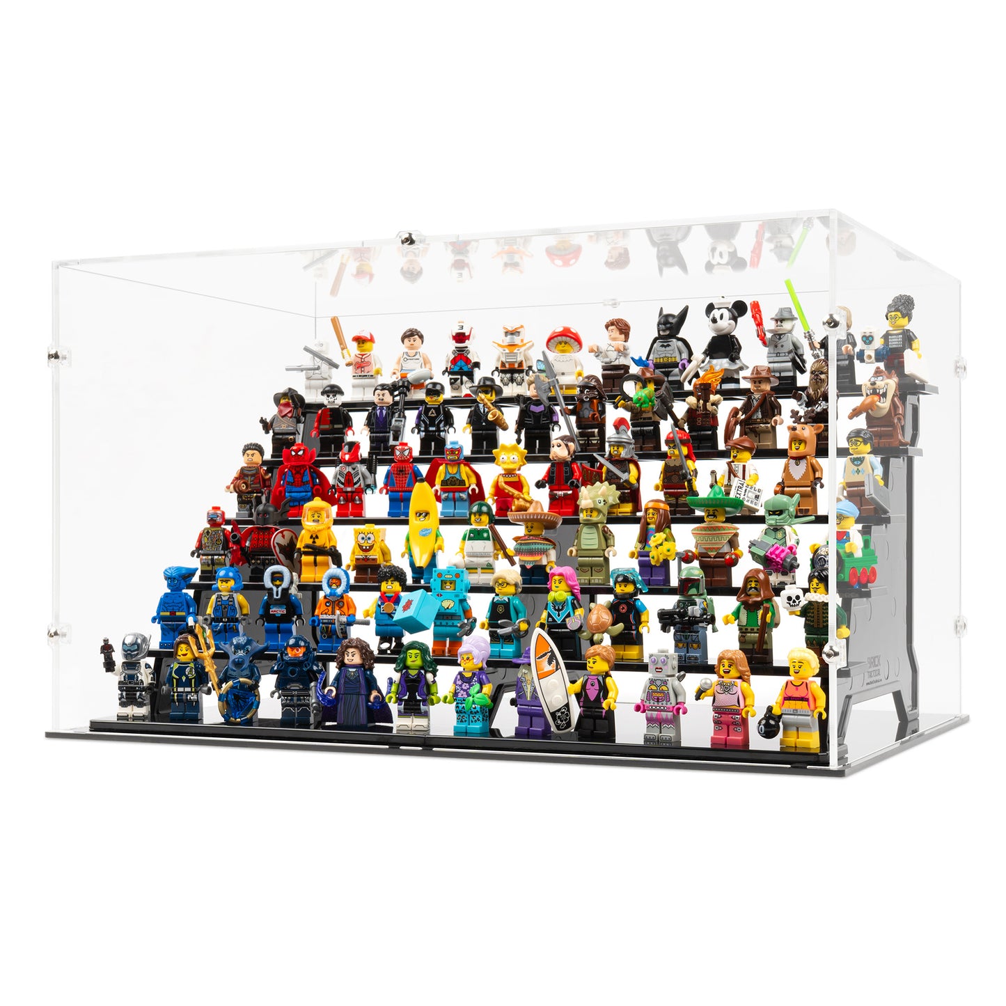 Minifigure Display Stand Case