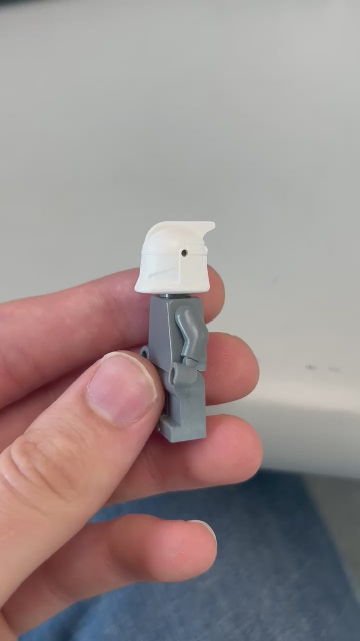P1 Helmet x10 Pack custom LEGO minifigure helmets video by BrickTactical