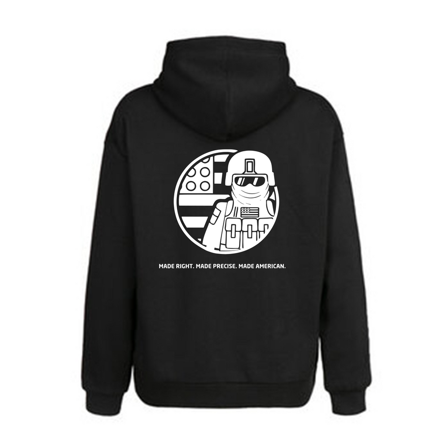 BrickTactical Hoodie – BrickTactical merchandise, alternate view