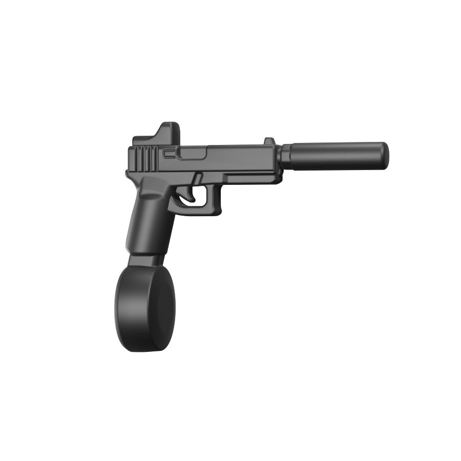 BT18 Pistol Drum Mag – custom LEGO-compatible minifigure item by BrickTactical