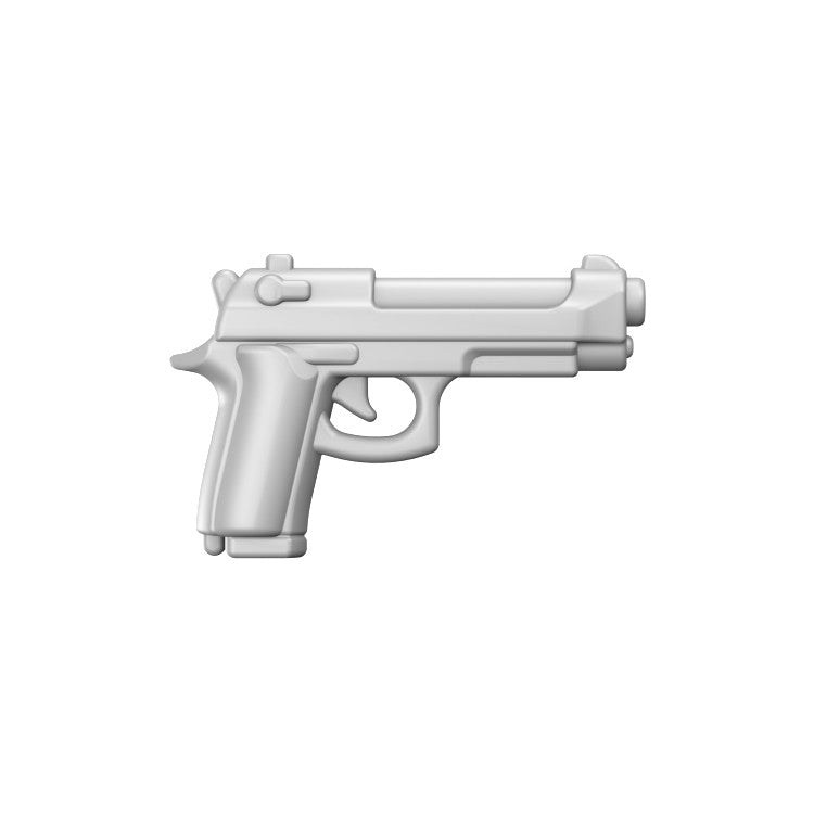 BT9 Pistol – custom LEGO-compatible minifigure item by BrickTactical, alternate view
