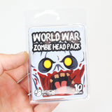 World War Zombie Head Pack