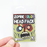 Zombie Color Head Pack
