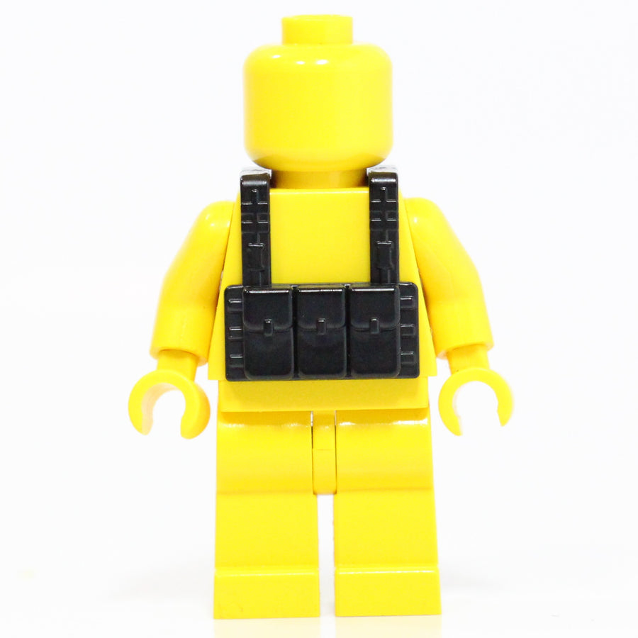 BrickTactical Custom LEGO AK Pouch Tactical Vest Black