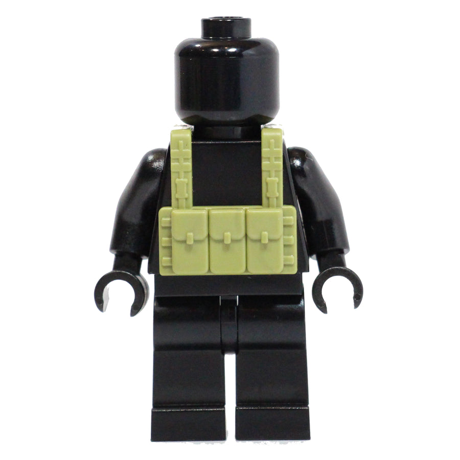BrickTactical Custom LEGO AK Pouch Tactical Vest Olive