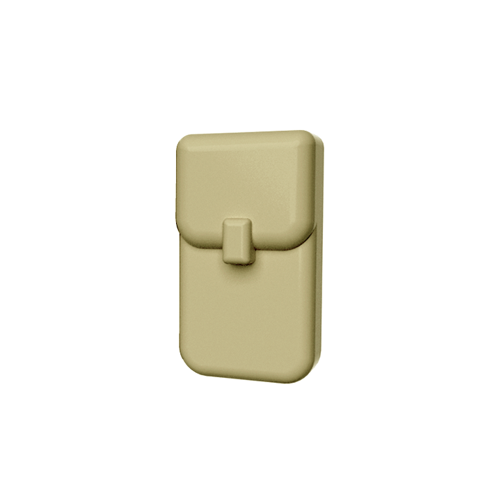 BrickTactical Custom LEGO AK Single Pouch Tan