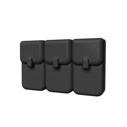 BrickTactical Custom LEGO AK Triple Pouch Black