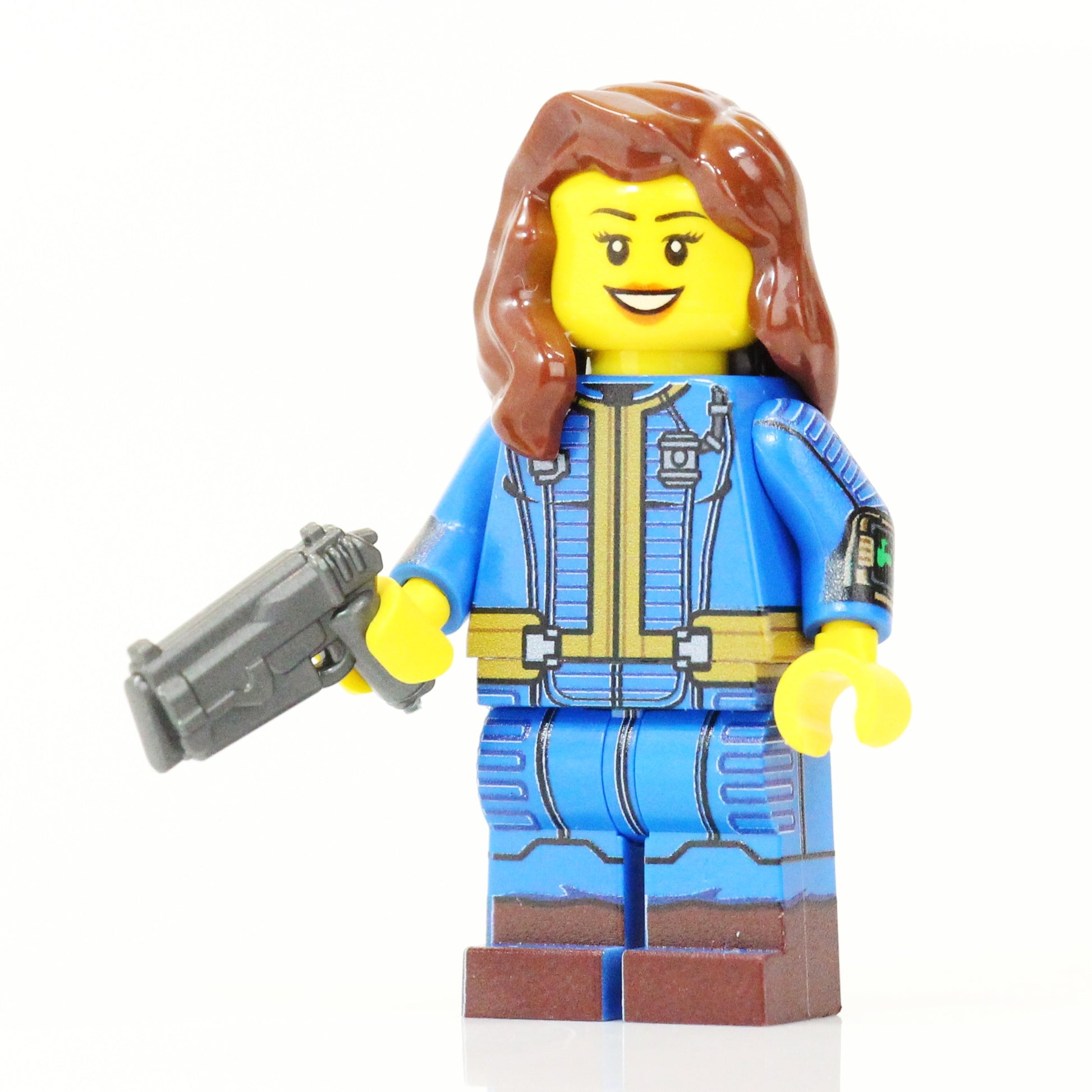 BrickTactical Custom Printed LEGO Minifigs Female Bunker Dweller