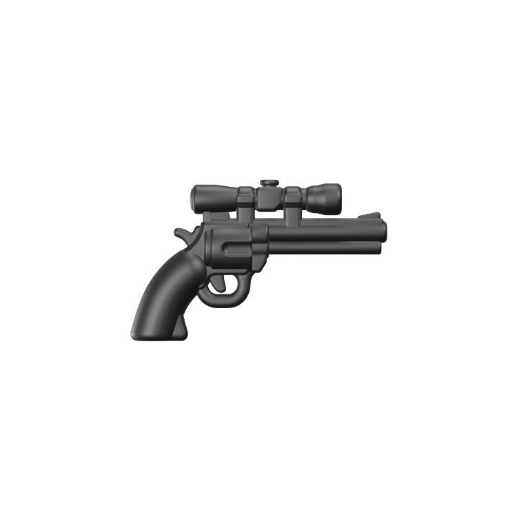 Scoped Revolver – custom LEGO-compatible minifigure item by BrickTactical, alternate view