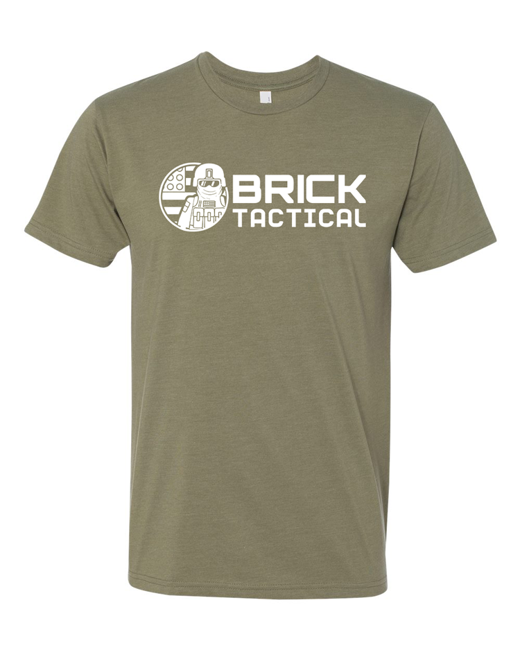 BrickTactical T-Shirt (Olive) – BrickTactical merchandise