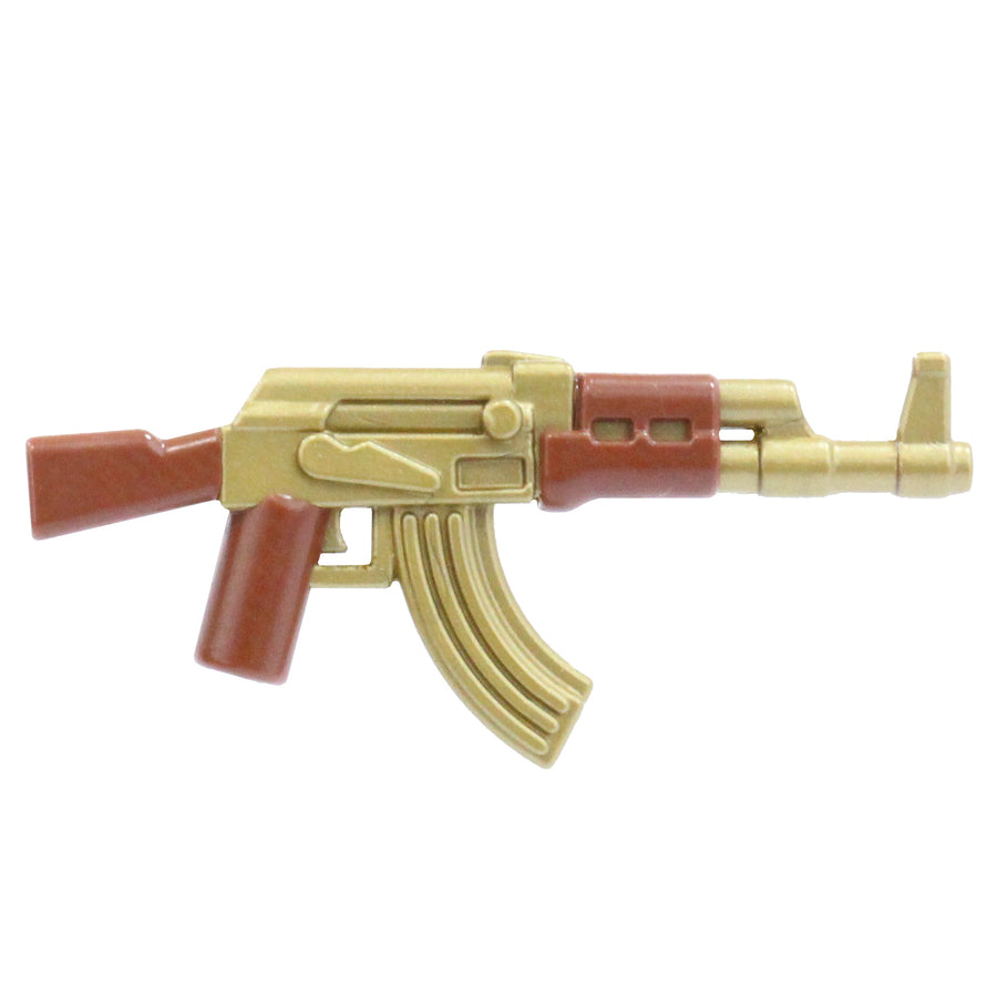 Overmolded AK47 – custom LEGO-compatible minifigure item by BrickTactical, view 6