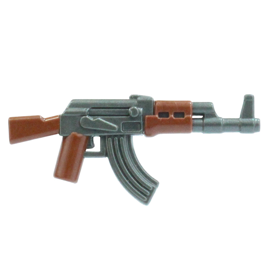 Overmolded AK47 – custom LEGO-compatible minifigure item by BrickTactical