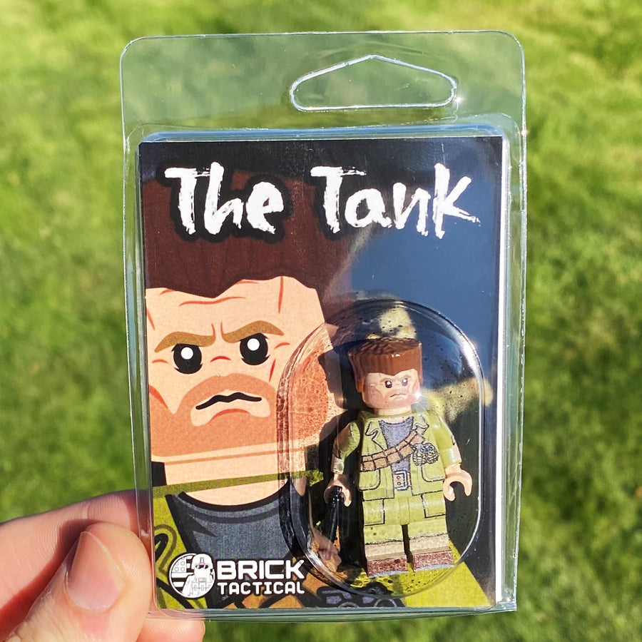 The Tank – custom LEGO-compatible minifigure item by BrickTactical, alternate view